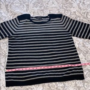 Black and Gray light weight sweater